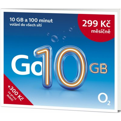 O2 GO s kreditem 25 Kč + tarif GO neomezeně – Sleviste.cz