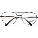 Dioptrické kovové brýle čtecí Flexi nožičky,velké rámečky – Zboží Dáma