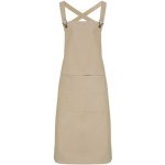 Premier Workwear Zástěra se zkříženými zády pro baristy PR129 Khaki Pantone 7503 72x86cm – Hledejceny.cz