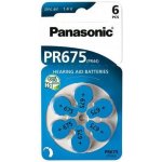 Panasonic baterie do naslouchadel 6ks PR675(44H)/6LB – Sleviste.cz