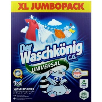 Waschkönig Universal prací prášek 6,5 kg, 100 PD