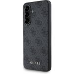 Guess Case 4G Metal Gold Logo Samsung Galaxy A56 black GUHCSA56G4GFGR – Sleviste.cz
