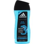 Adidas Active Ice Dive Men 3v1 sprchový gel 250 ml – Hledejceny.cz
