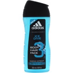 Adidas Active Ice Dive Men 3v1 sprchový gel 250 ml