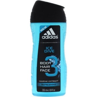 Adidas Active Ice Dive Men 3v1 sprchový gel 250 ml – Sleviste.cz