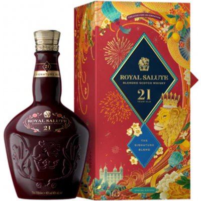 Chivas Regal Chivas Royal Salute 21yo 2022 New York 40% 0,7 l (holá láhev)