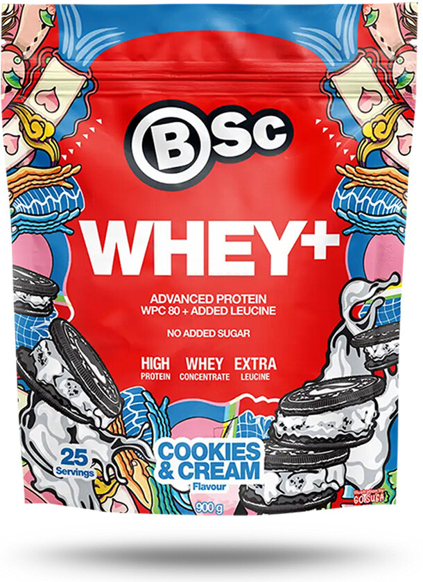 BSC Nutrition Whey+ 900 g