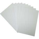 Matériaux Kreative Pěnovka Moosgummi bílá (20x30 cm, sada 10 ks) – Zboží Dáma