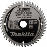 Makita B-33831 pilový kotouč na lamino 165x20 52T – Sleviste.cz