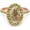 Prsteny Beny Jewellery Zlatý s Fancy Žlutým Diamantem 2011574