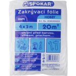 Spokar Zakrývací fólie Hobby HDPE 4 x 5 m – Zboží Mobilmania