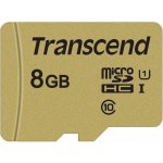 Transcend microSDHC 8 GB UHS-I U1 TS8GUSD500S – Zbozi.Blesk.cz