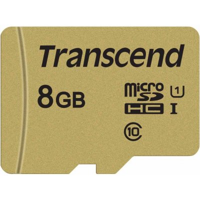 Transcend microSDHC 8 GB UHS-I U1 TS8GUSD500S – Sleviste.cz