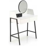 Halmar Toaletní stolek Agnes bílá/černý – Hledejceny.cz