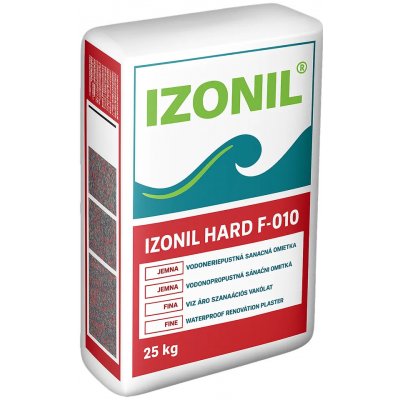 TRUMF sanace IZONIL HARD F-010 – Jemná vodonepropustná sanační omítka – Sleviste.cz