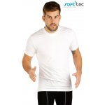 Litex pánské sportovní triko s krátkým rukávem bílé – Zboží Mobilmania