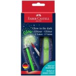Faber-Castell Třpytky Glow in the dark 12 ml, 2 ks 125092 – Zboží Dáma