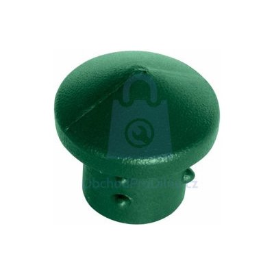 Čepička na sloupek se stříškou, PVC 2'', hnědá, balení 1 ks – Zboží Mobilmania