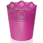 Prosperplast LACE květináč s krajkou 16 cm fuchsie – Hledejceny.cz