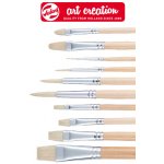 Štětce ArtCreation s přírodními štětinami - 10 dílná sada – Zboží Dáma