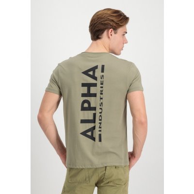 Alpha Industries Backprint T olive black
