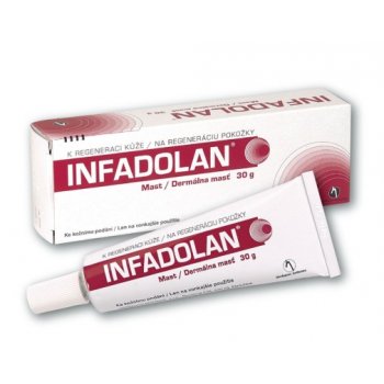 INFADOLAN DRM 1600IU/G+300IU/G UNG 100G II