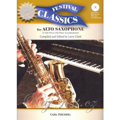 FESTIVAL CLASSICS + Audio Online altový saxofon + klavír PDF