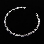 Klenotyn Stříbrný řetízek na ruku KRNS17 – Zboží Dáma