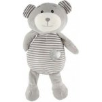 Teddies Medvěd/Medvídek sedící pruhovaný 25 cm