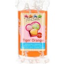 Potahovací hmota a marcipán FunCakes potahový Fondán Tiger Orange oranžový 250 g