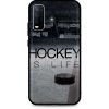 Pouzdro a kryt na mobilní telefon Pouzdro TopQ Vivo Y11s silikon Hockey Is Life
