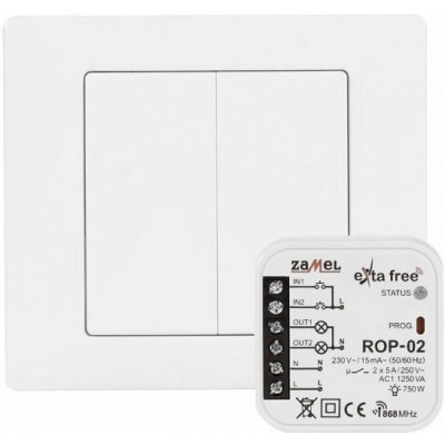 Zamel Ovládací sada RNK04+ROP02 – Hledejceny.cz