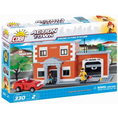 Cobi 1477 Action Town Hasičská zbrojnice 330 k 2 f – Zboží Dáma