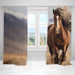 IMPAR Závěsy Kůň v horách (Rozměr : 140x250, Materiál: Blackout) – Hledejceny.cz