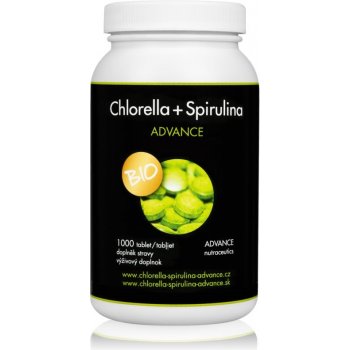 Advence Chlorella + Spirulina BIO 1000 tablet