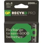 GP ReCyko Pro AA 2000mAh 4ks 1032224200 – Zboží Živě