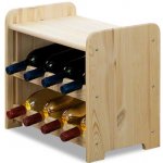 REGÁL NA VÍNO RW-3-08P BOROVICE Bez povrchové úpravy – Hledejceny.cz