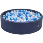 Divio suchý bazén 120x30 cm tmavě modrý + 600 míčků – Sleviste.cz