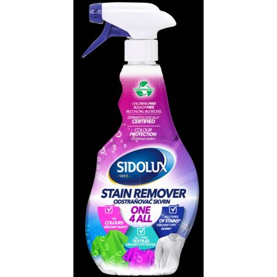 Sidolux Stain Remover one 4 All odstraňovač skvrn sprej 500 ml – Zboží Dáma