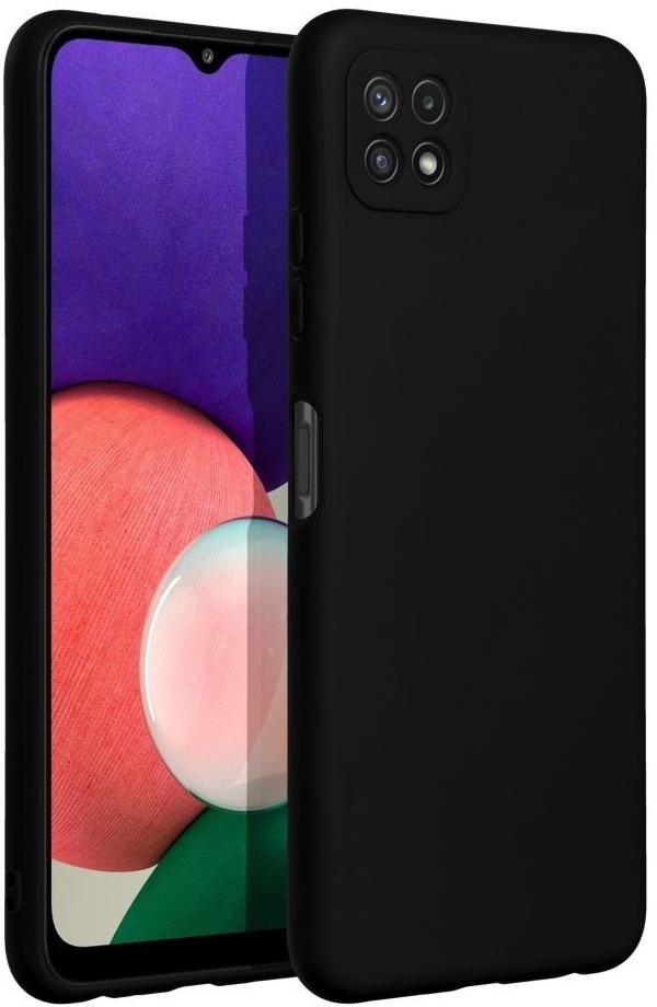 Pouzdro Forcell SOFT Case Samsung Galaxy A22 5G černé