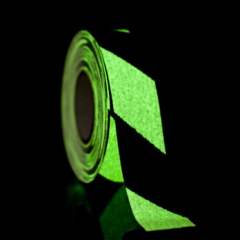 Heskins Protiskluzová páska Glowfix Hazard šrafovaná 50 mm x 3 m fotoluminiscenční 10544