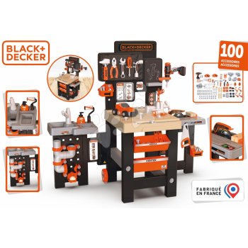 Smoby Black +Decker Mega Workbench Center