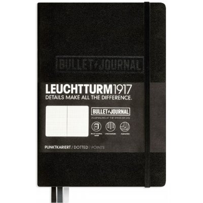 Leuchtturm1917 Bullet Journal A5 Zápisník Black – Zboží Živě