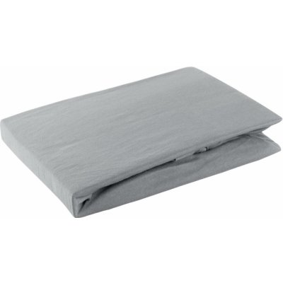 MyBestHome Jersey napínací prostěradlo Gold šedé 90x200x25 – Sleviste.cz