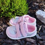 Baby Bare shoes febo sneakers Grey Pink – Sleviste.cz