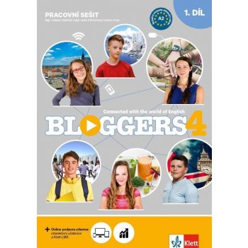 Bloggers 4 (A2.2) – 2dílný pracovní sešit + žákovská licence