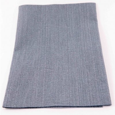 Riflová nažehlovací záplata VÍCE BAREVNÝCH VARIANT - rozměr 20 cm x 43 cm Riflová - středně modrá – Zboží Dáma