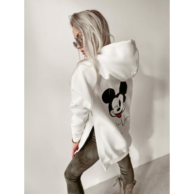 Olavoga mikina s Mickey Mousem Hnědá – Sleviste.cz
