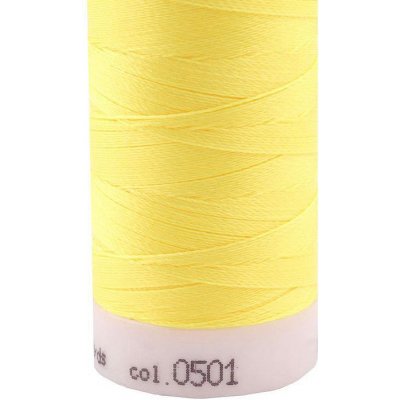 Prima-obchod Nitě Poly Sheen Mettler 200 m, barva 0501 Sulphur Spring neon