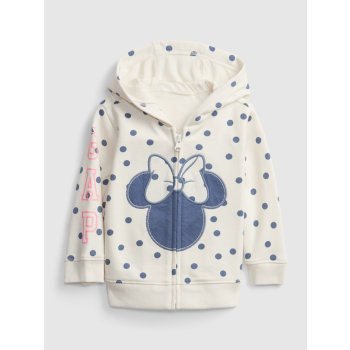 GAP baby mikina Logo Disney Minnie mouse hoodie béžová